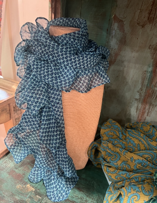 Blue Scarf