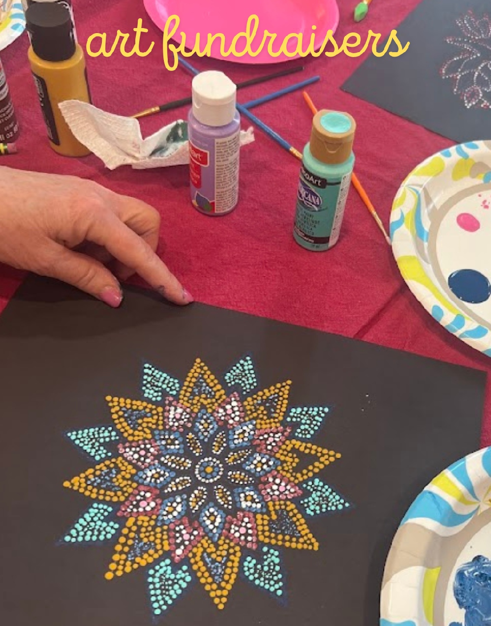 Dot to Art Painting