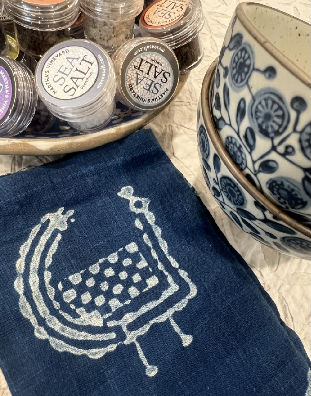 Gifts for Mom (Sea Salt and a Napkin)