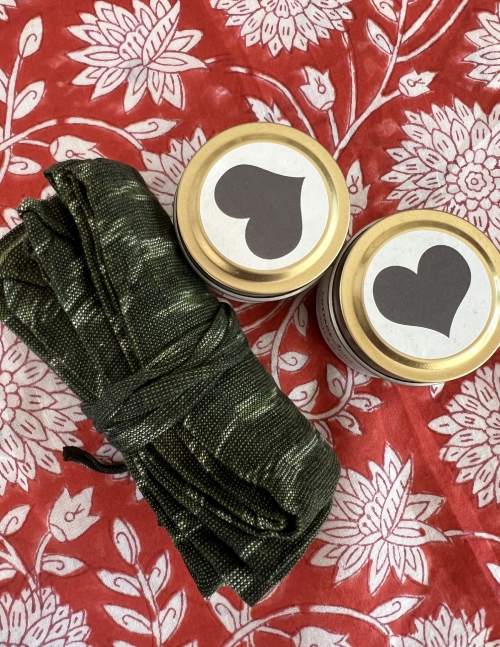 Candles and Napkin Gift Set