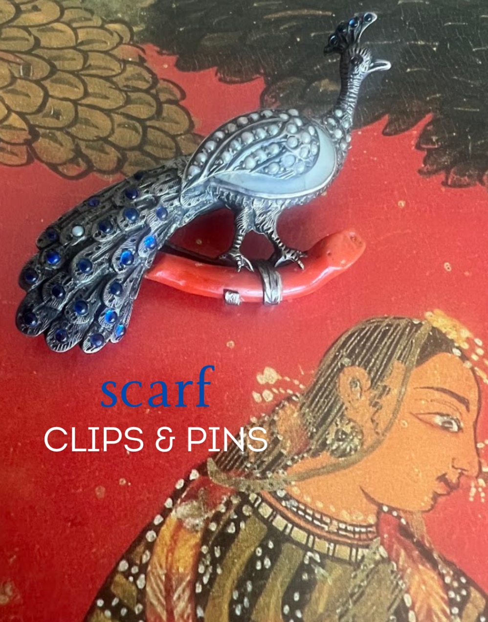 Scarf Clips and Pins