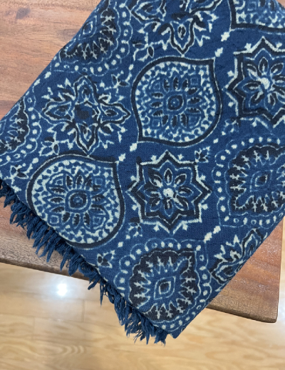 Ajrak Wool Scarf